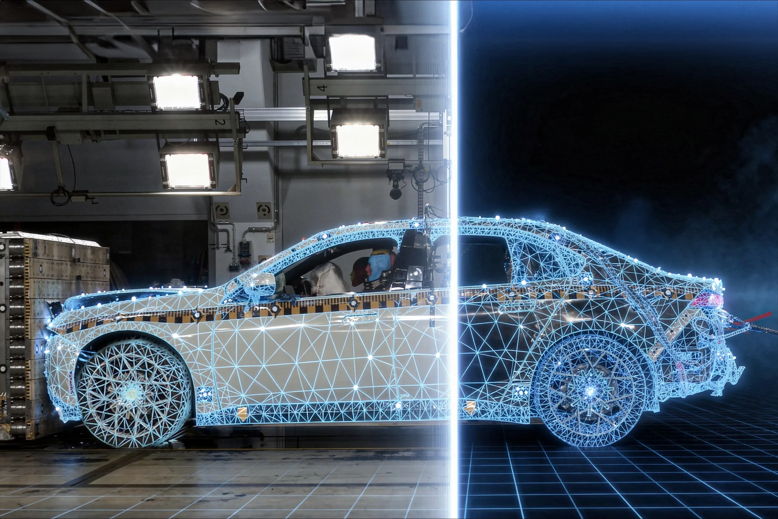 BMW Group and Mistral AI advance AI in crash simulation