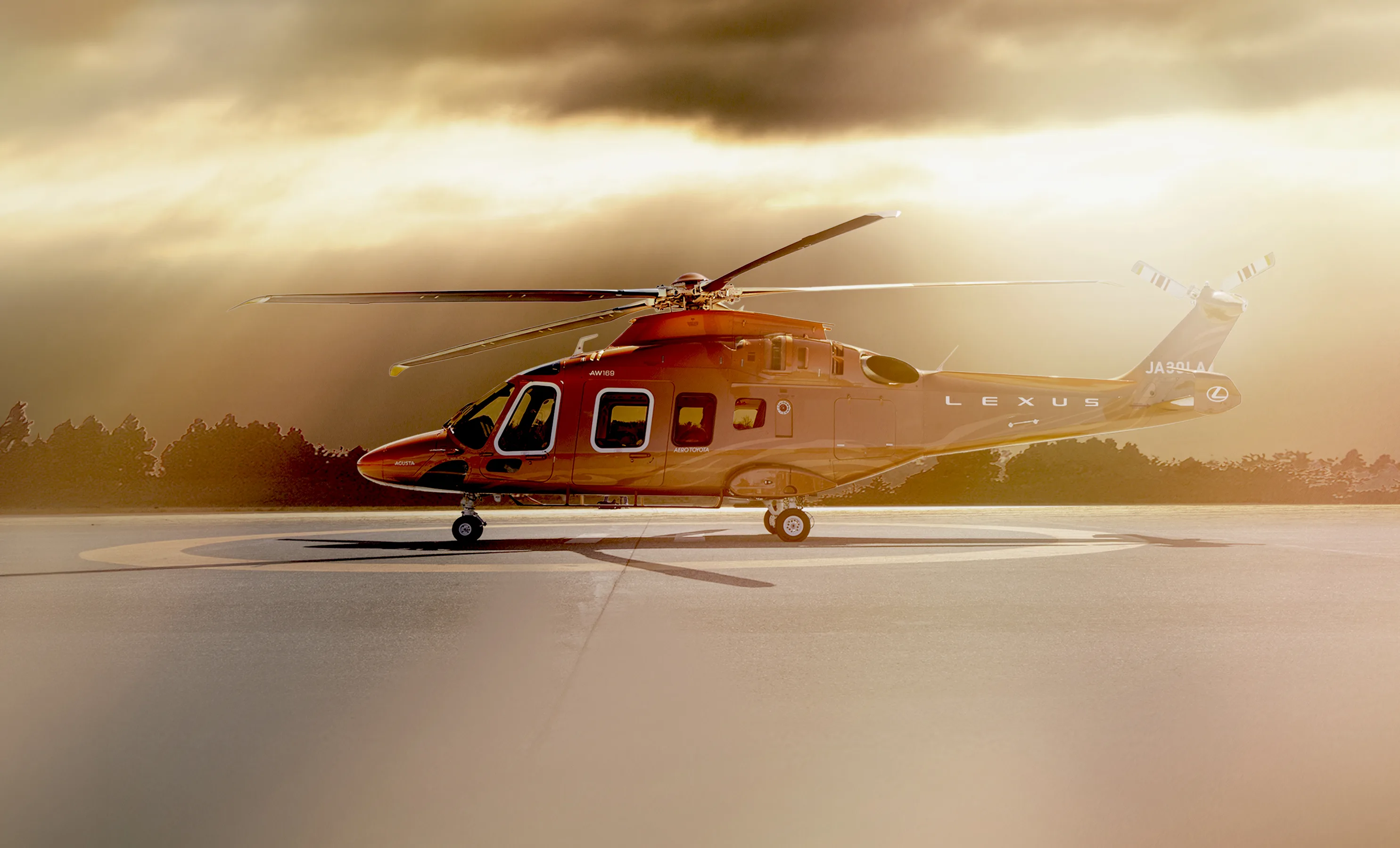 Lexus Flight Leonardo AW169