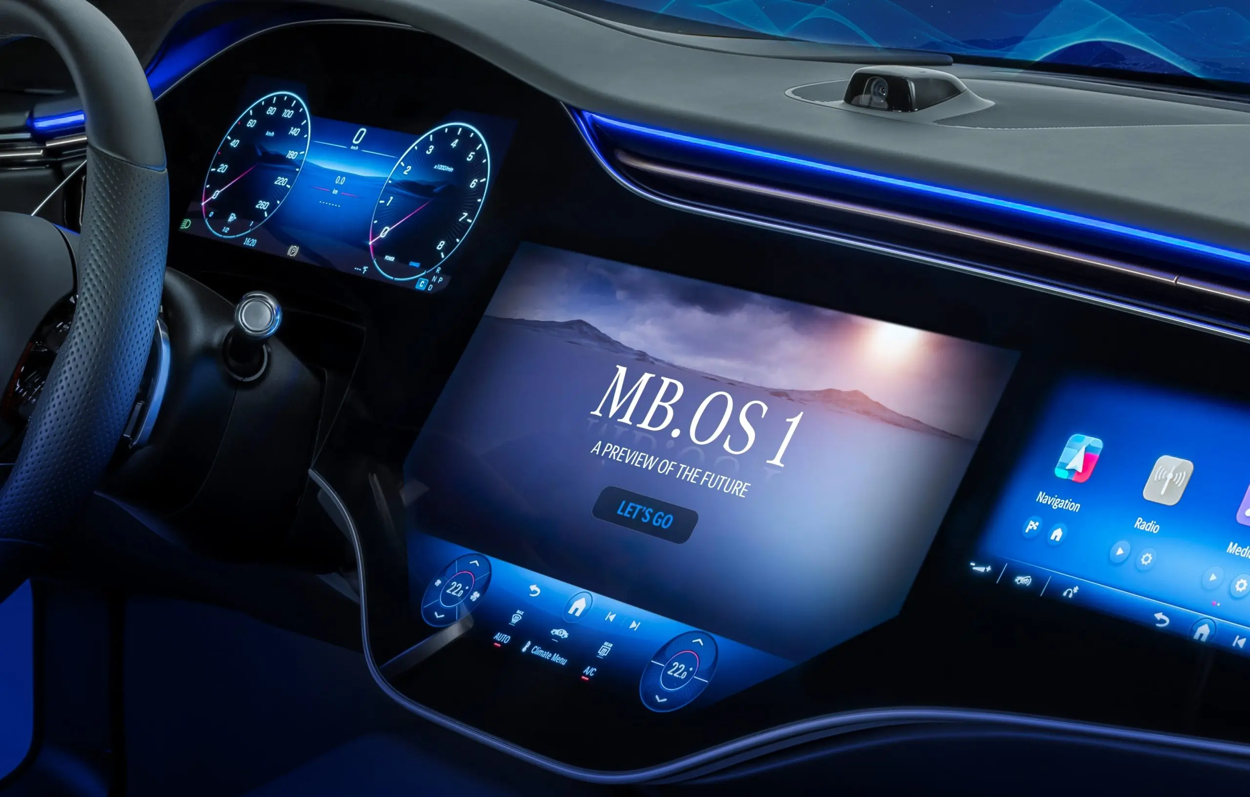 Mercedes täiustas MBUX-i