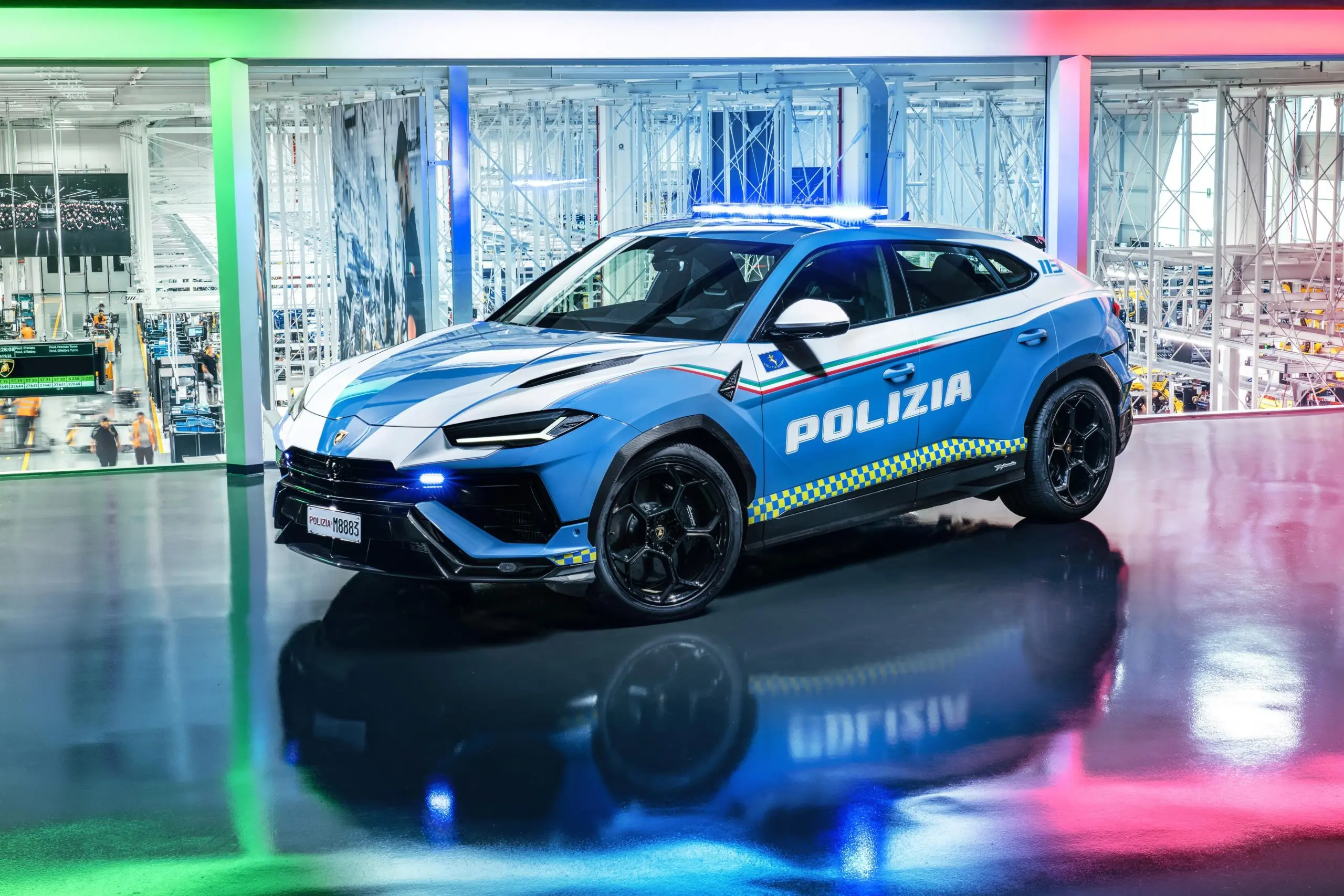 Automobili Lamborghini ja Itaalia politsei: 20 aastat koostööd
