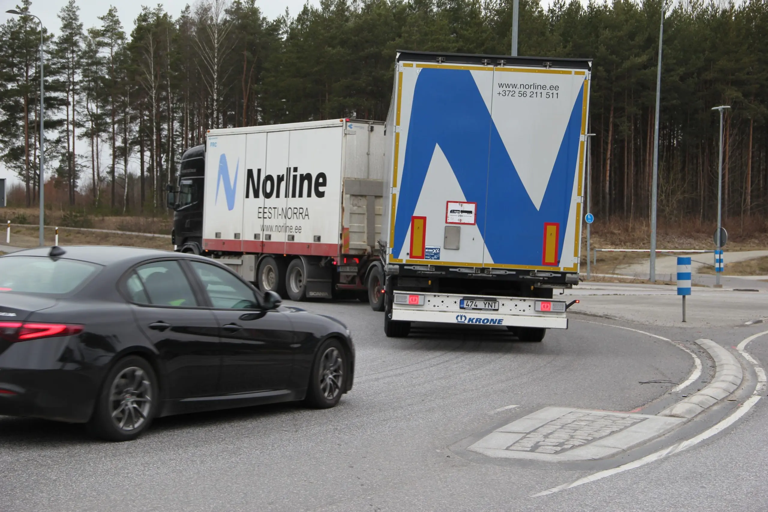 Transpordiameti sõnul mahuvad Eesti teedele ka pikemad veokid