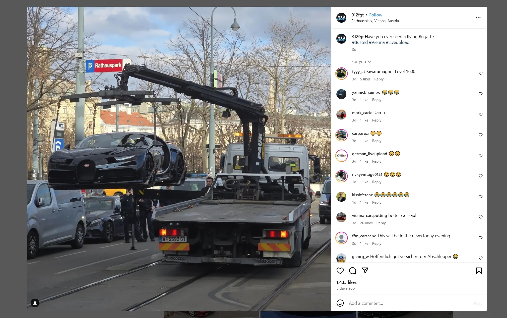 Vaata, mis juhtub kui Bugatti Chiron kohtub kiiruspiiranguga – spoiler: piirang kaotab