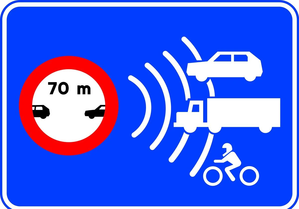 Radar mõõdab nüüd ka vahemaad autode vahel