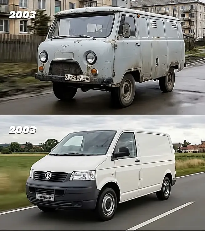 Vene ja Saksa auto arenguvõrdlus