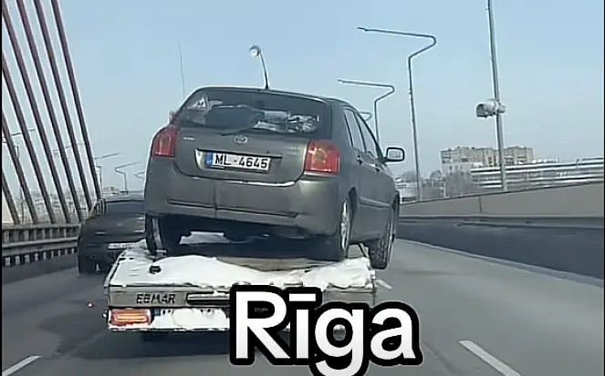 Auto transport läti moodi
