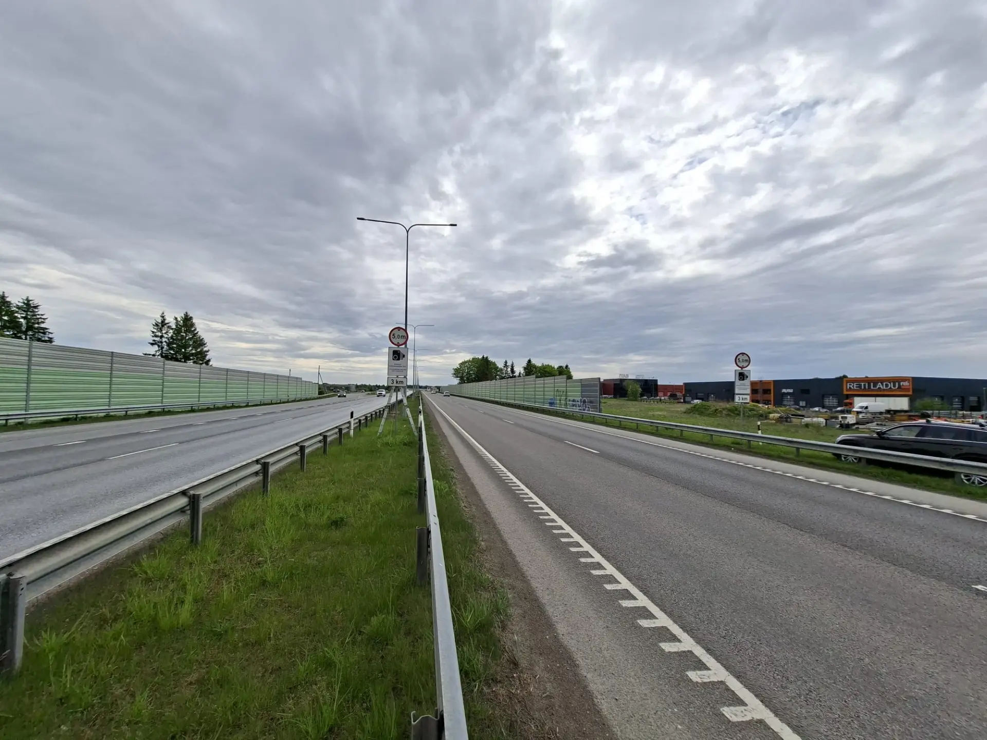 Tallinna–Tartu maanteel algas uue kiiruskaamera testimine