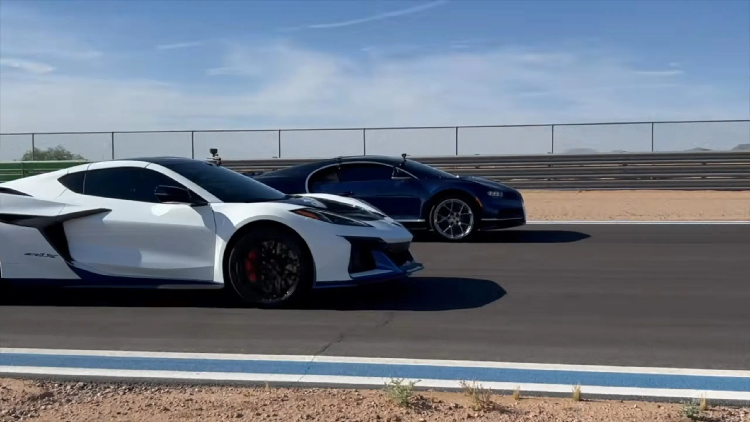 Corvette ZR1X alistas kiirenduses Bugatti Chironi