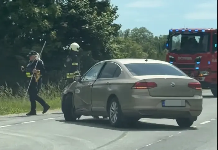 Video Kohila lähedal toimunud avarii sündmuskohalt