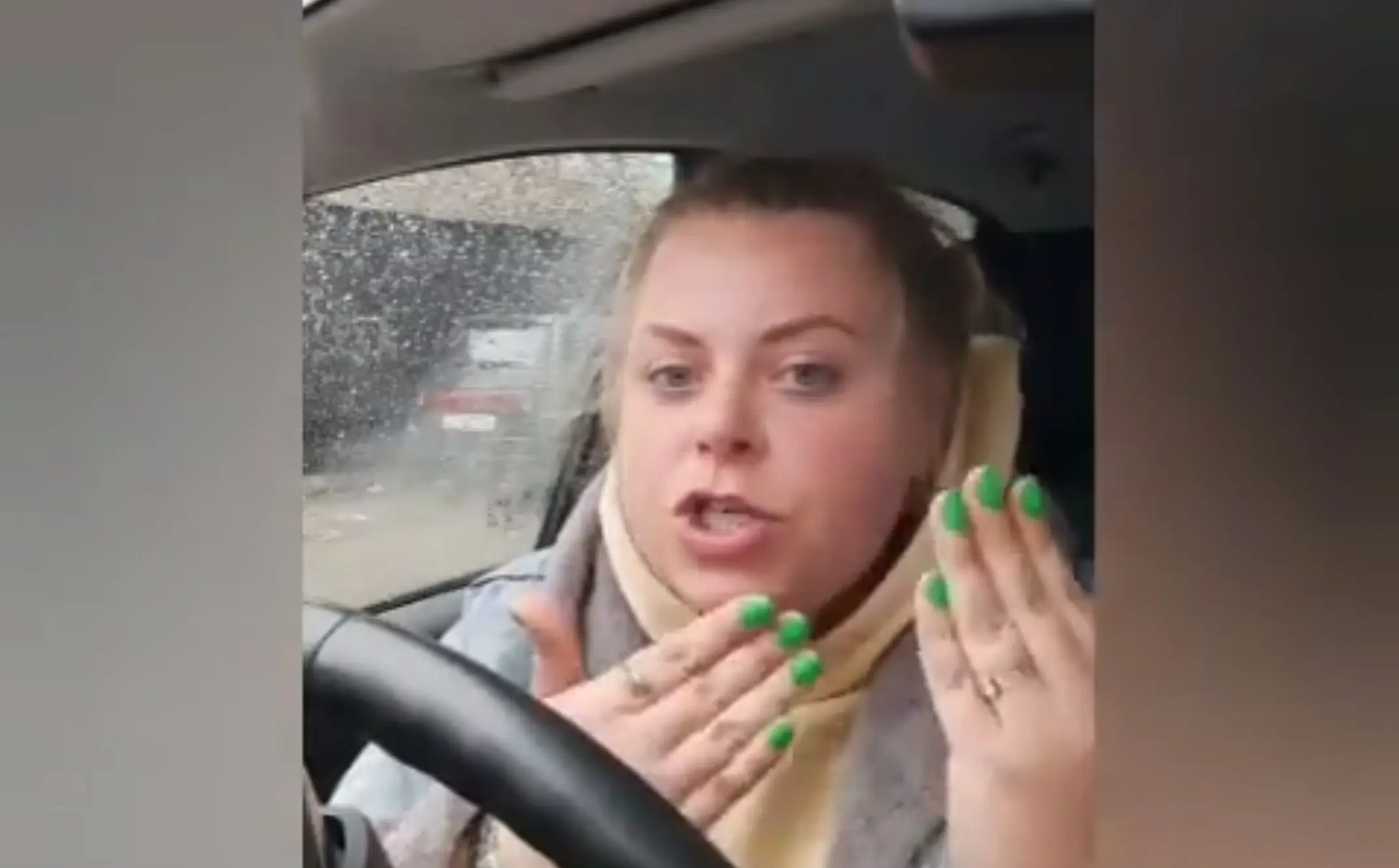 Loogish ju: daam videol seletab kuidas avarii toimus ja kes selles süüdi peab jääma