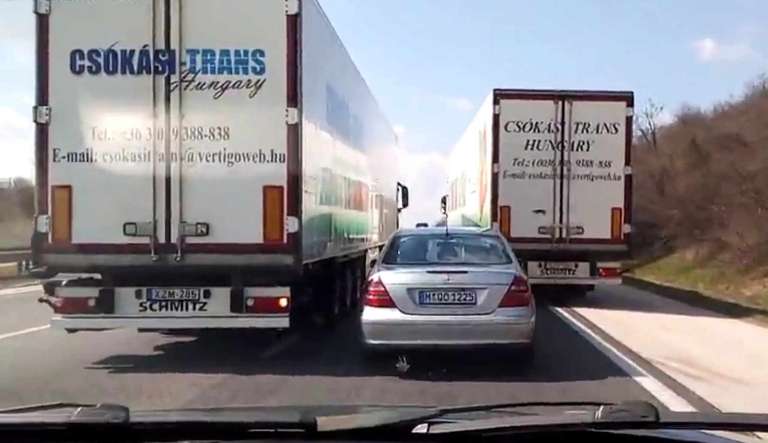 Rekajuhid ei lasknud Mercedesel vahele trügida