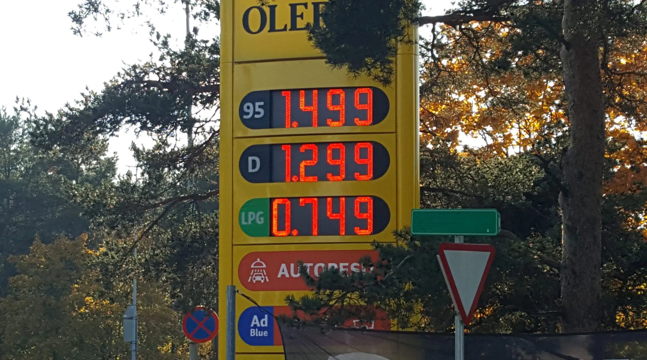 Kütuse hind tanklates tõusis rekordtasemele