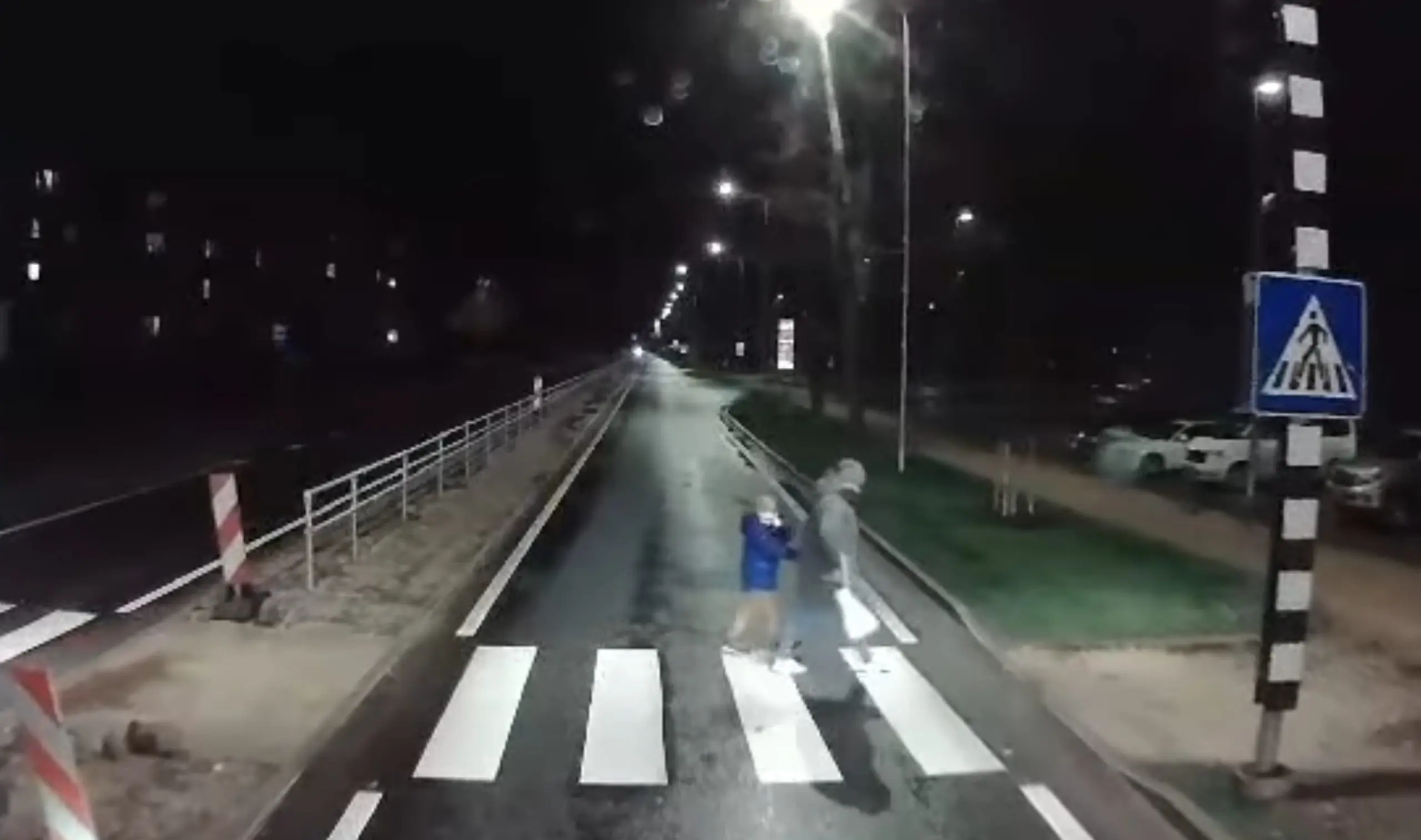 Jalakäija! Täna autojuhti, kui ta sind üle tee laseb