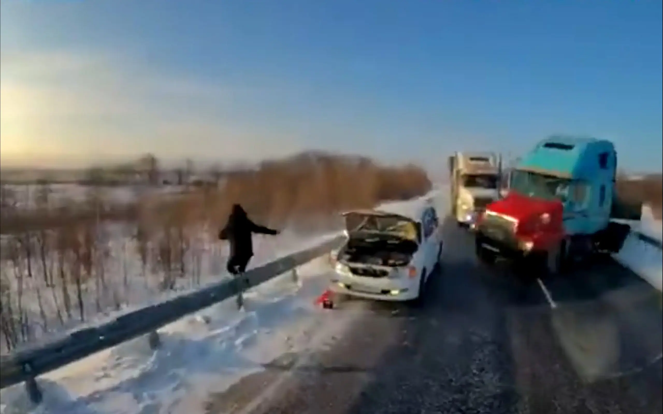 Remonti vajanud sõiduauto põhjustas suure avarii