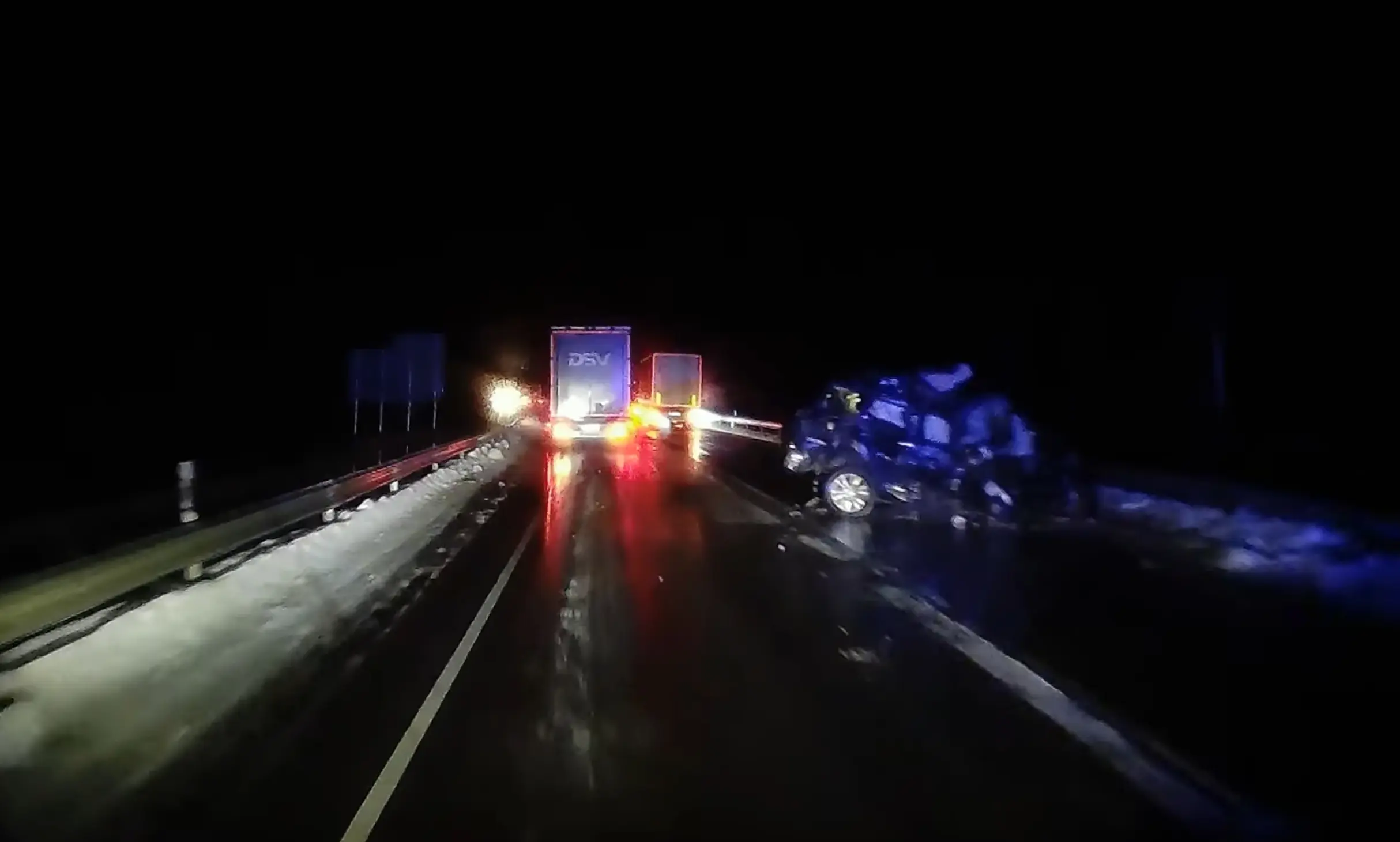 Ilmus video Häädemeeste vallas toimunud raskest liiklusõnnetusest