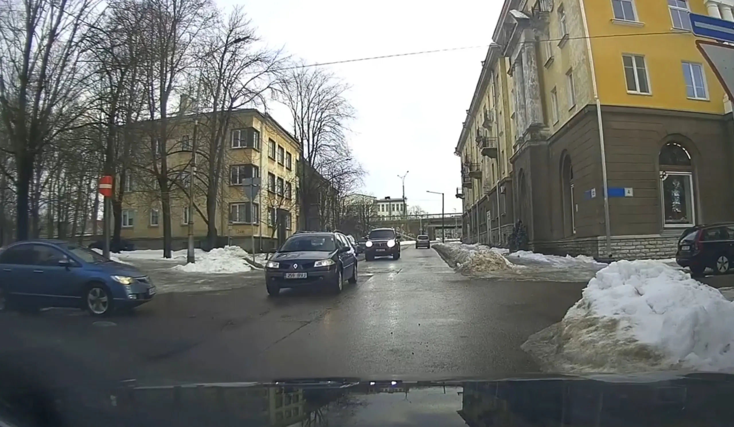 Avarii täiesti tühjalt kohalt