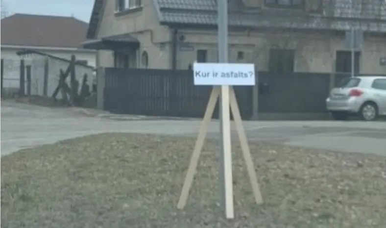 Lätlased tunnevad huvi kuhu kadus asfalt?