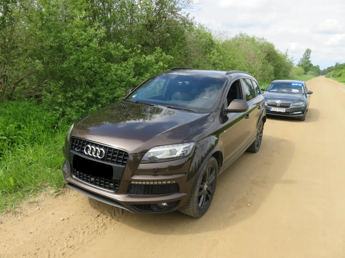 Politsei võttis Võrumaal rajalt maha ligi 200 km/h kihutanud Audi