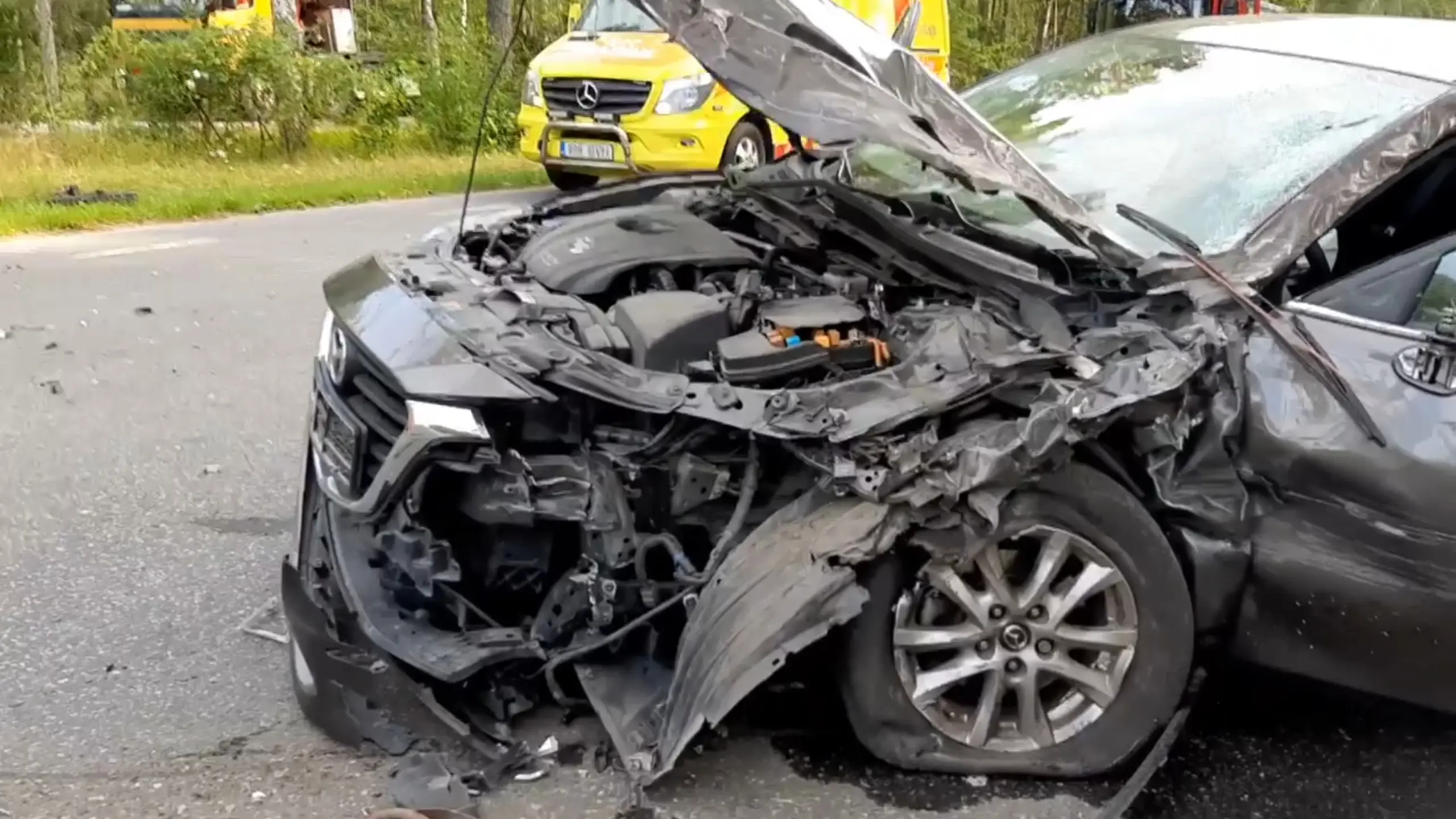 Ilmus video eilsest suurest avariist Rannamõisa-Kloogaranna maanteel