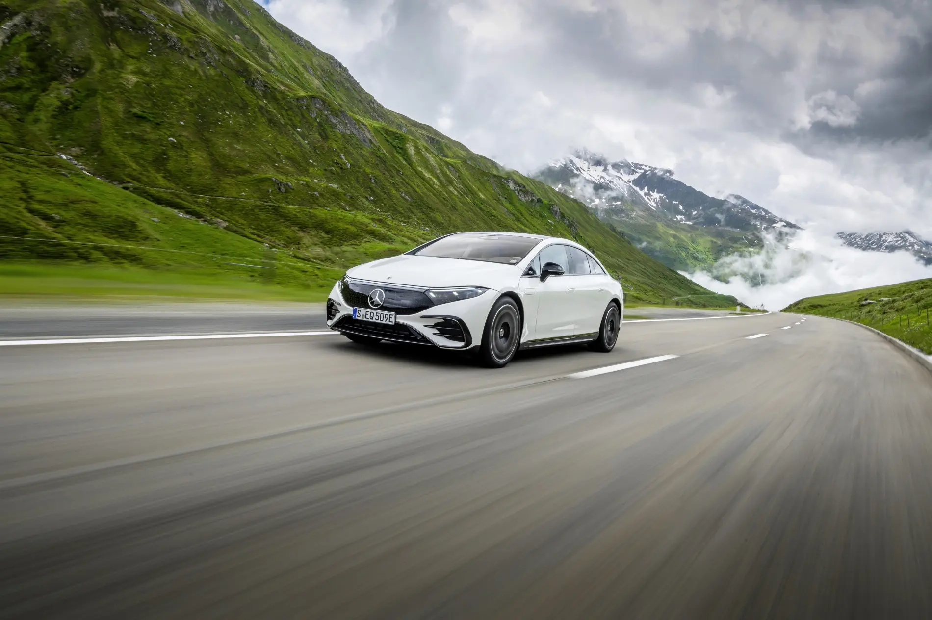 Proovisõit - Mercedes-Benz EQS
