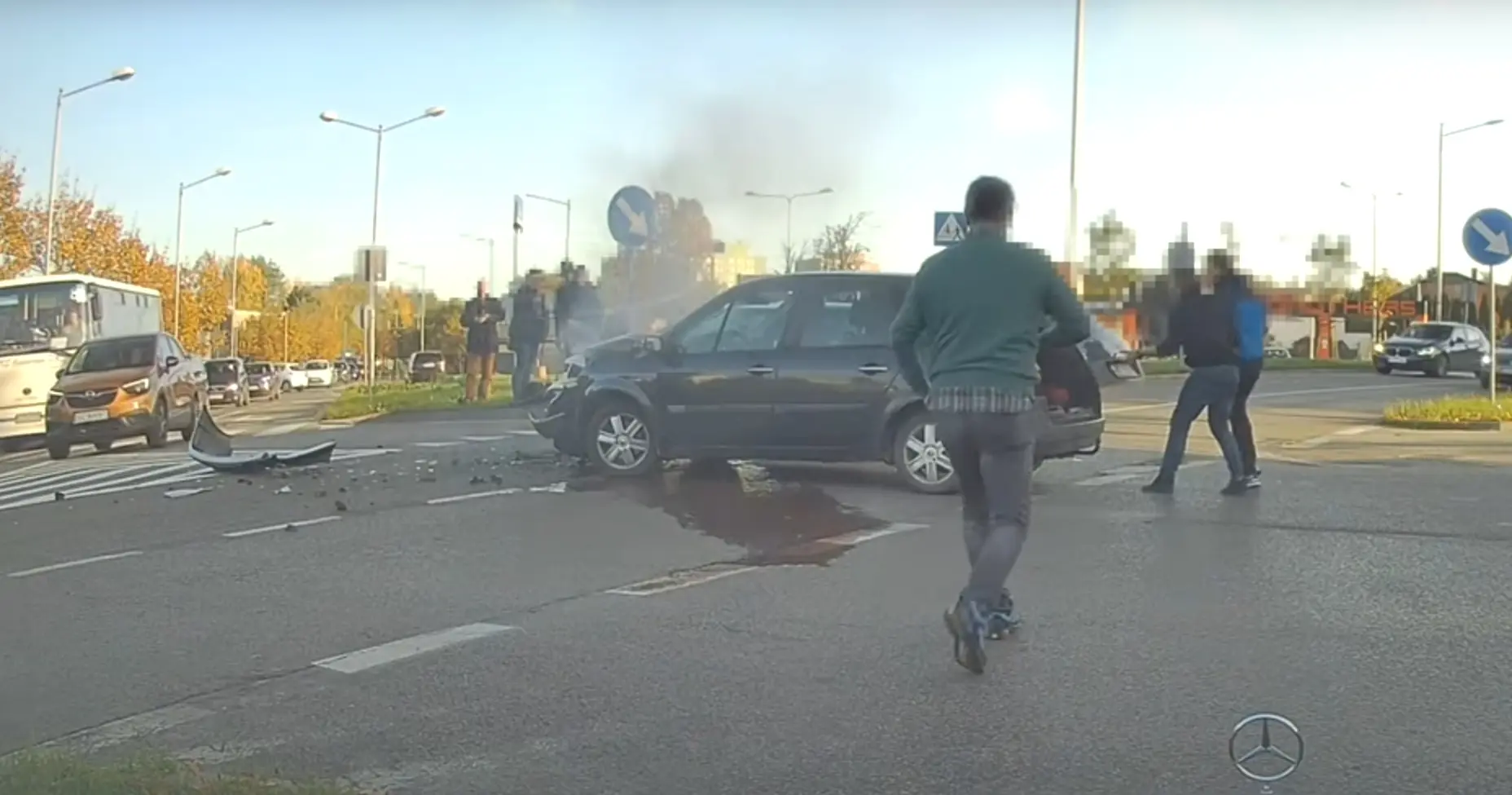 Üsna tagasihoidlik avarii aga leegid ikkagi väljas
