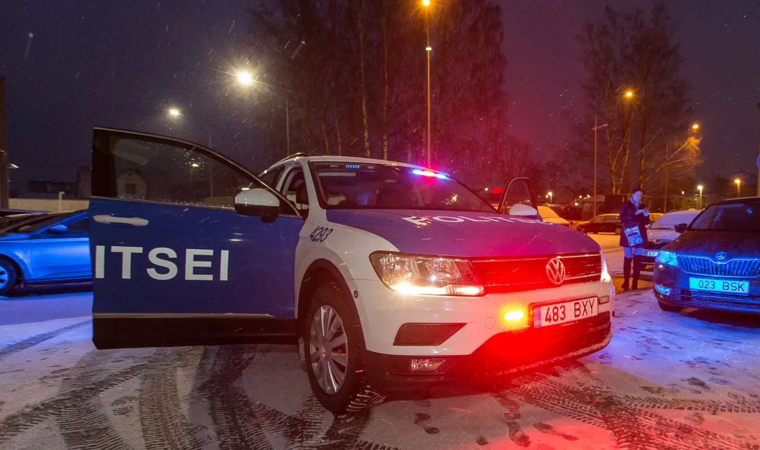 Politsei leidis kraavi sõitnud auto juhi juurest erinevaid narkootilisi aineid