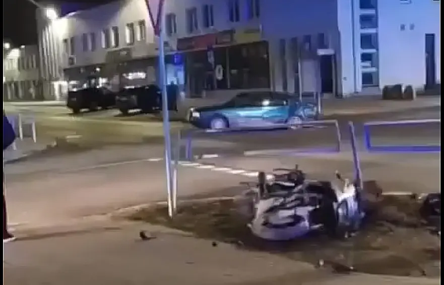 Lätis suutis esimene mootorrattur juba hooaja lõpetada