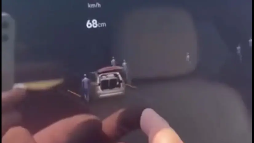 Vaata, mida näeb auto radar surnuaias