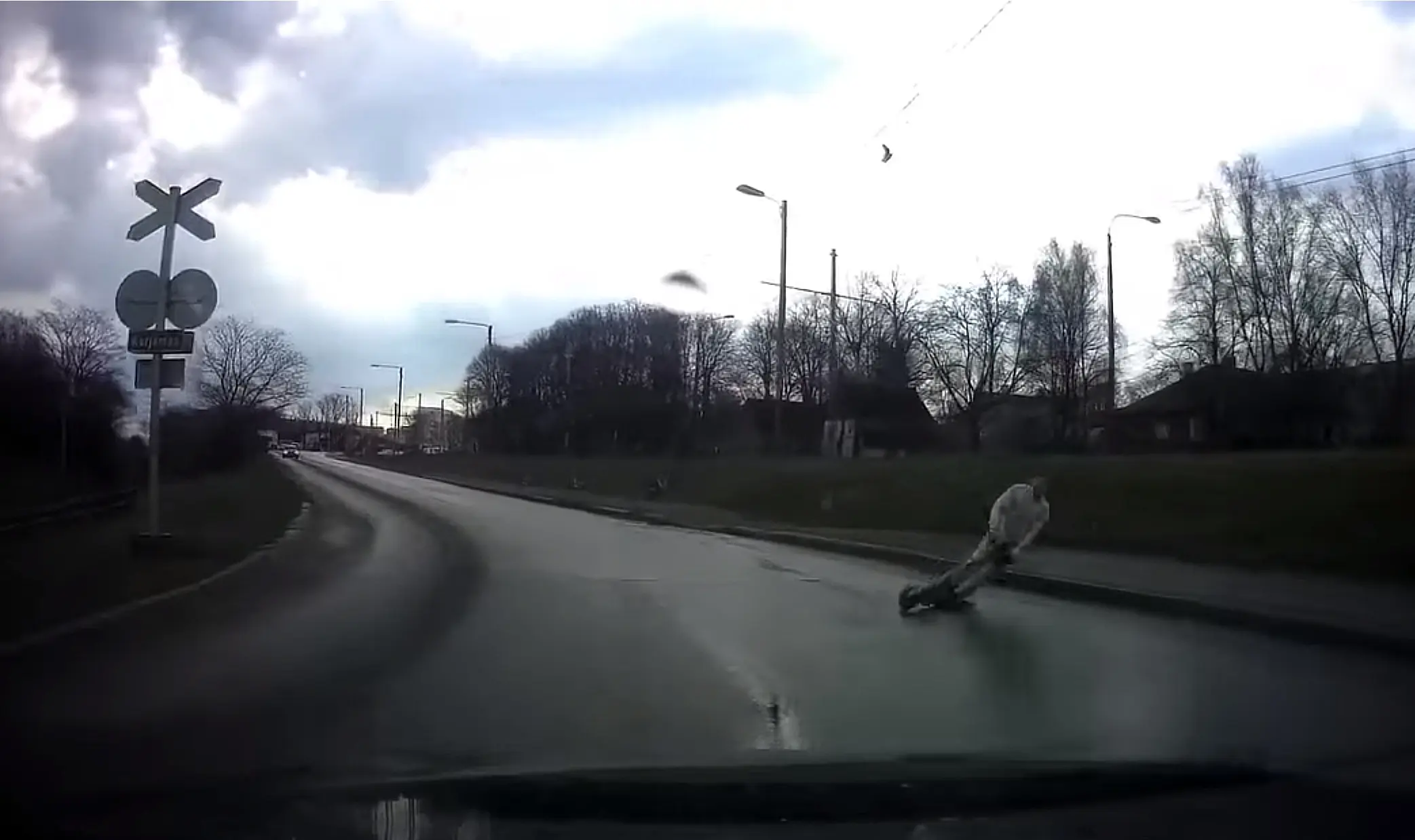 Video eilsest õnnetusest elektritõuksijaga