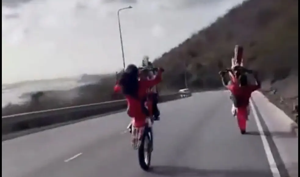 Väga valus wheelie