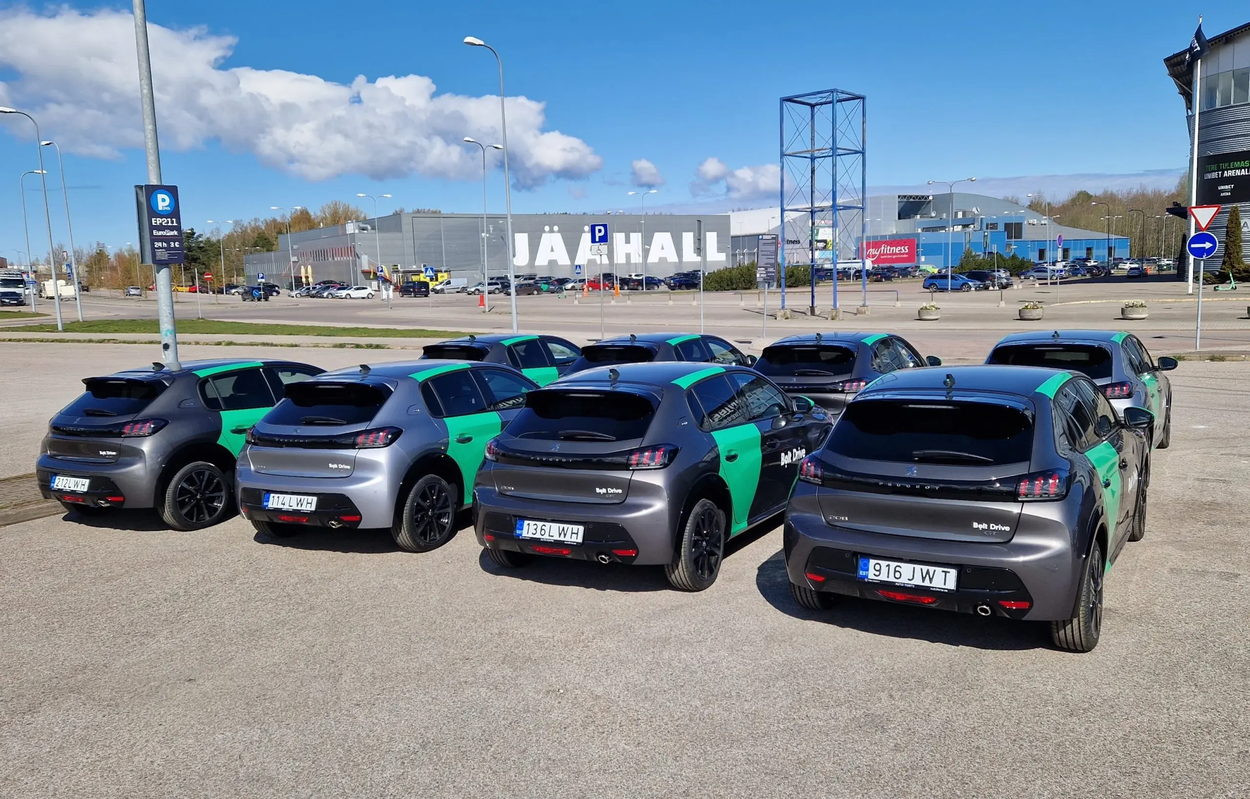 Bolt ostab Balti riikidesse 536 Peugeot'd
