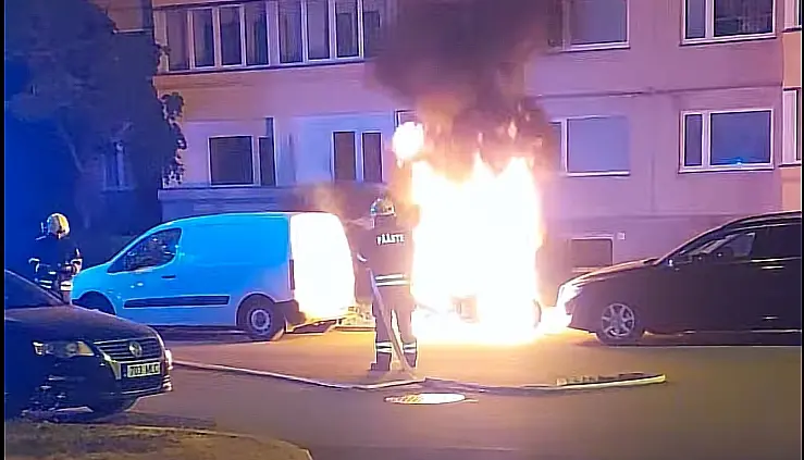Lasnamäel põles tsikkel kolme minutiga maani maha