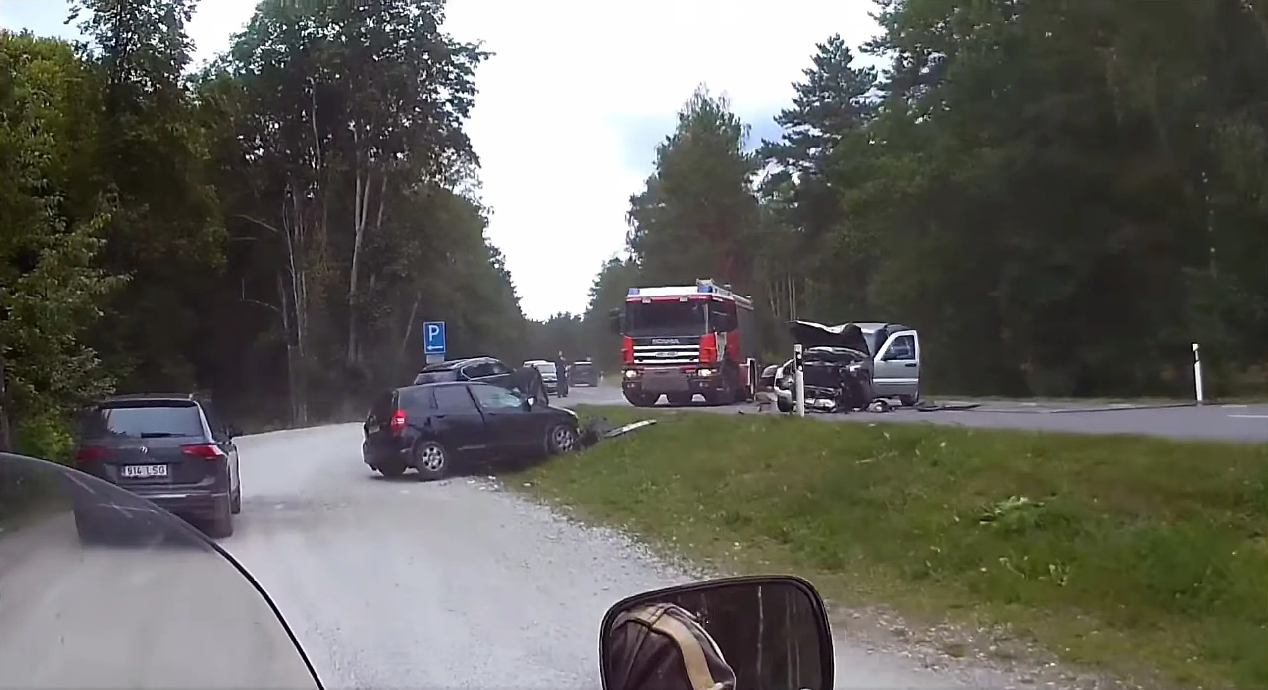 Ilmus video Laulasmaal toimunud raskest liiklusõnnetusest
