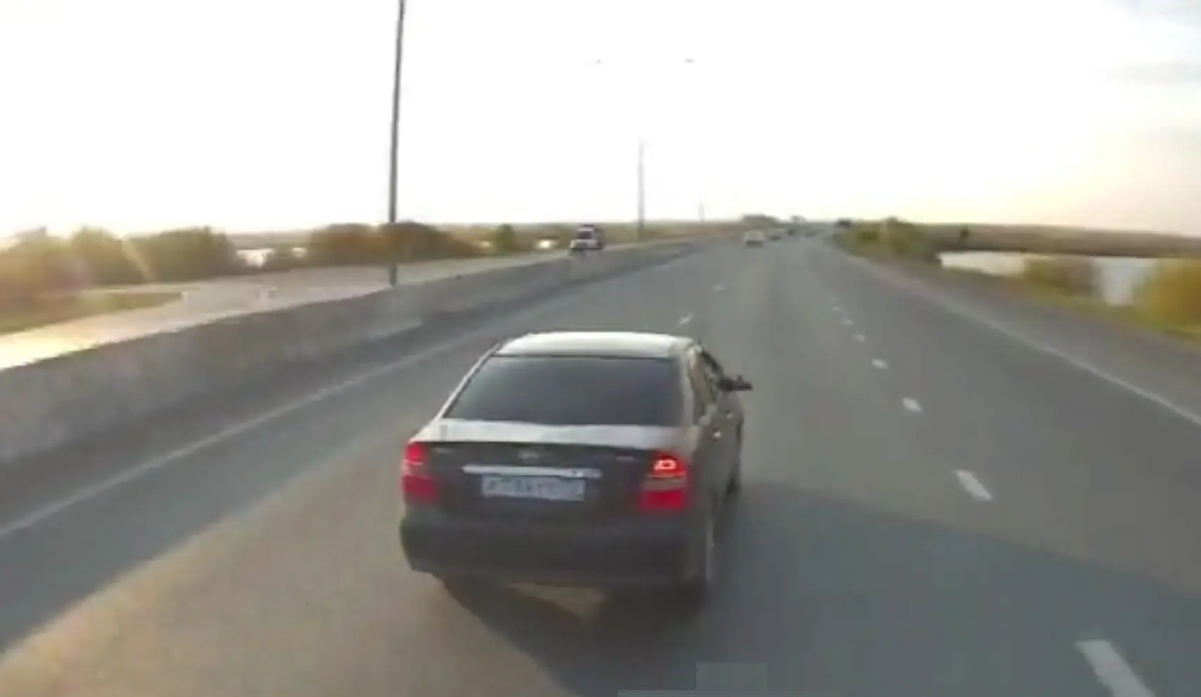 Kõige õigem koht pidurdamiseks on veoauto nina ees