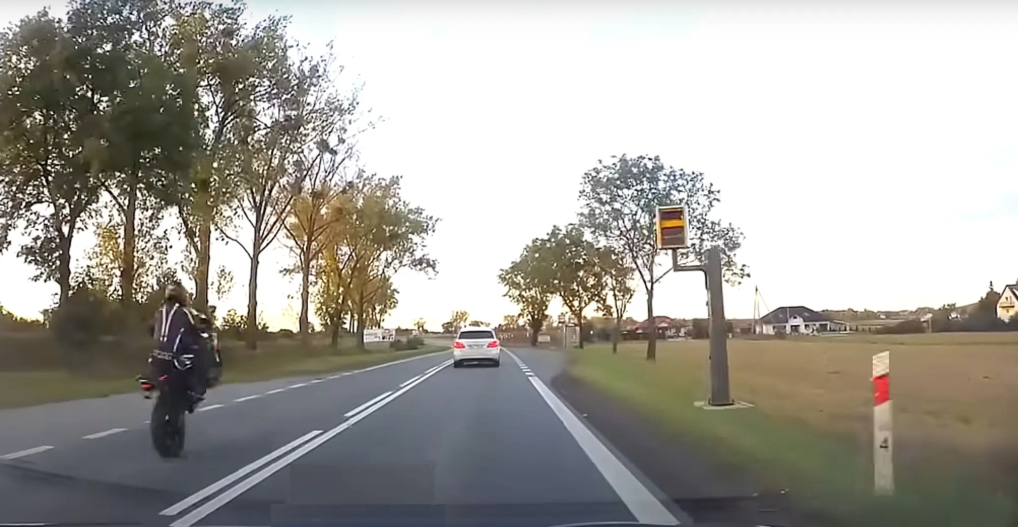 Wheelie otse kiiruskaamerasse