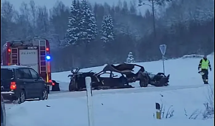 Ilmus video eilsest raskest avariist Jõgeva lähedal