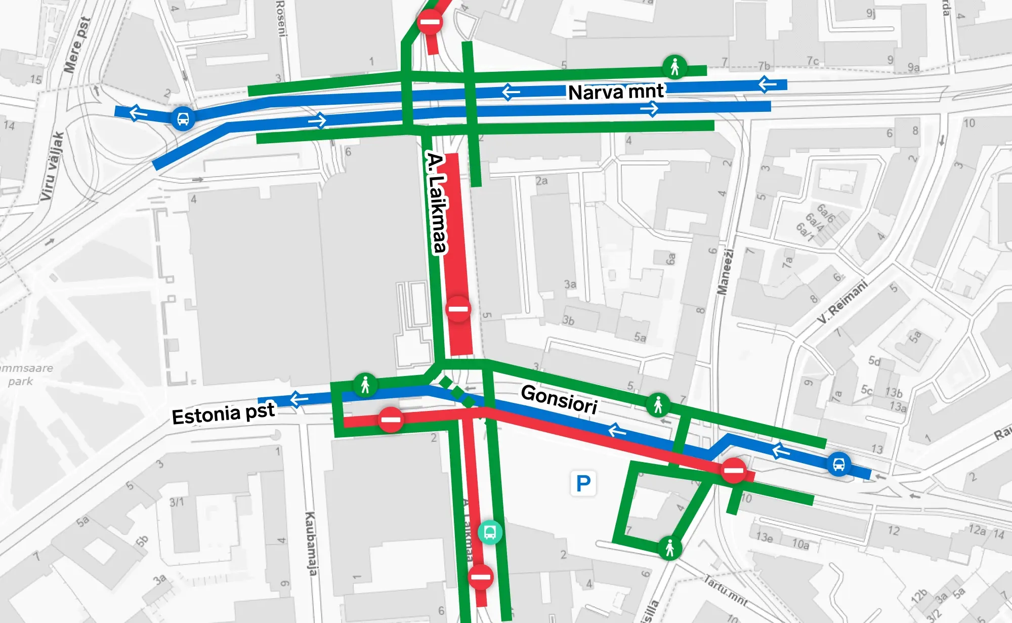Hakkab pihta: Vanasadama trammitee ehitustööd jätkuvad