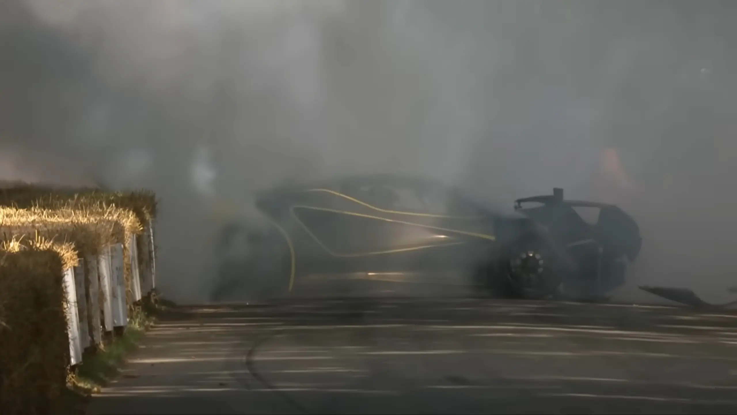 Ainus maailmas eksisteeriv Lotus Evija X tegi avarii