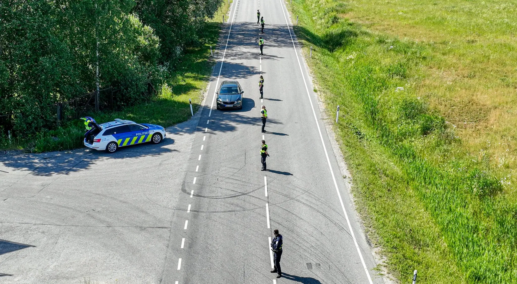 Politsei tabas nädalavahetuse jooksul terve hulga roolijoodikuid