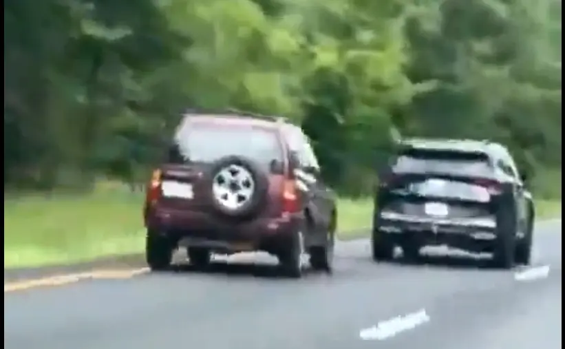 Madam sõidab mööda