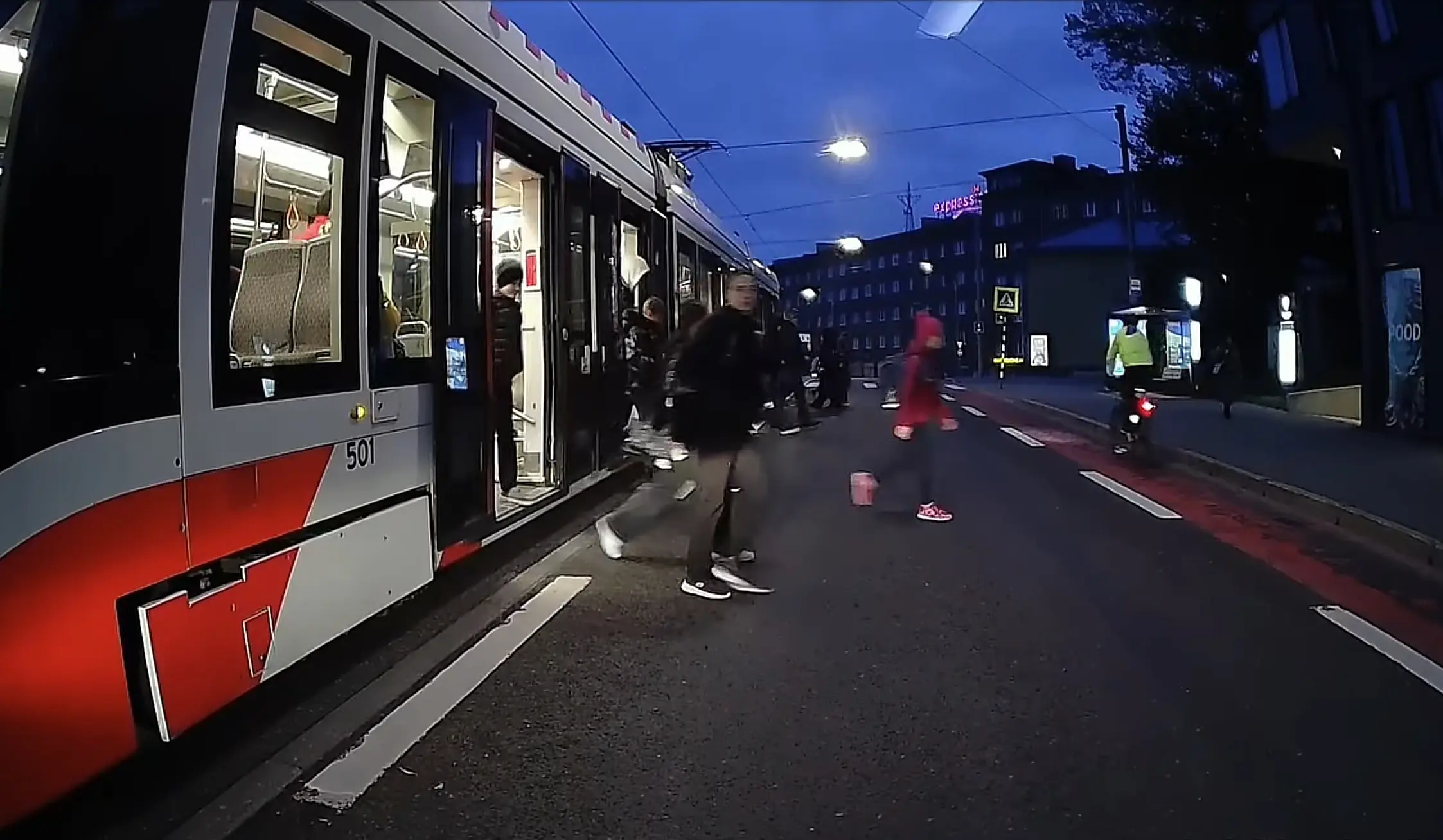 Jalgrattaanarhia täies ilus