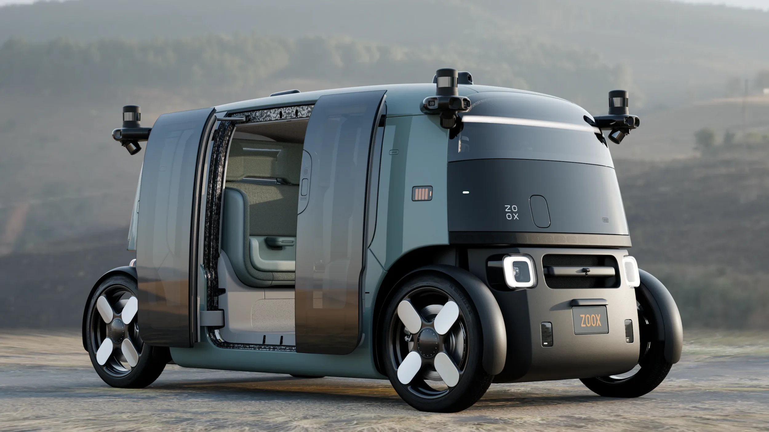 Zoox robotaxi